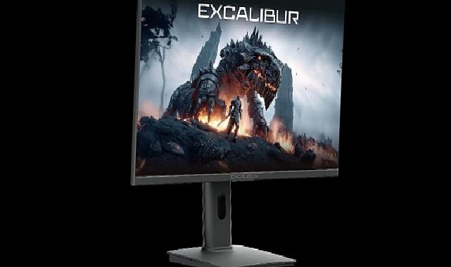 Excalibur’un yeni jenerasyon 2K 240 Hz monitörü oyun ve profesyonel kullanım için tasarlandı