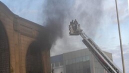 Fabrika yangını kısa müddette denetim altına alındı