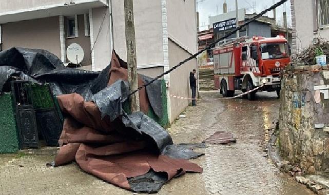 Fırtına mağdurlarına Büyükşehir sahip çıktı