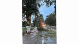 Foça Belediyesi Takımları Fırtına ve Yağışa Karşı Teyakkuzda