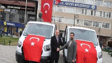 Geyve Belediyesi Araç Filosunu Güçlendirmeye Devam Ediyor