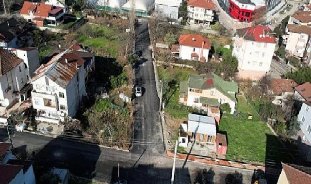 Gölcük’te 150 cadde ve sokakta hummalı çalışma