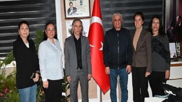 Göynük Ortaokulu’ndan Lider Topaloğlu’na ziyaret