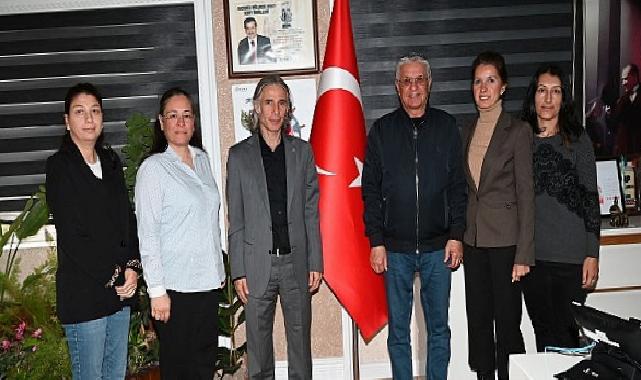 Göynük Ortaokulu’ndan Lider Topaloğlu’na ziyaret