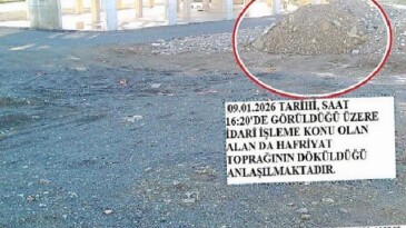 Hafriyatla çevreyi kirleten firmaya 3 milyon TL ceza