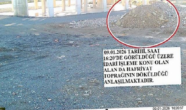 Hafriyatla çevreyi kirleten firmaya 3 milyon TL ceza