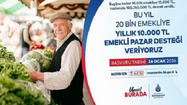 İBB Emekli Pazar Takviyesi Müracaatları Başladı