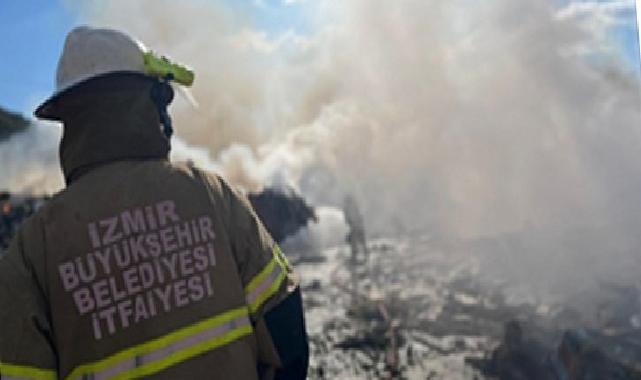 İzmir Büyükşehir Belediyesi’nden itfaiyeye güç desteği