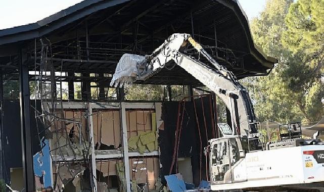 Kaçak yapıların yıkımı sürüyor