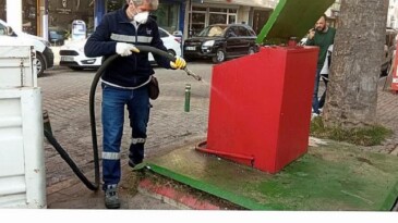 Karşıyaka’da kışa özel ilaçlama