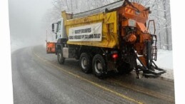 Kartepe’de Kar Mesaisi