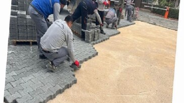 Kemer’de altyapı çalışmaları sürüyor