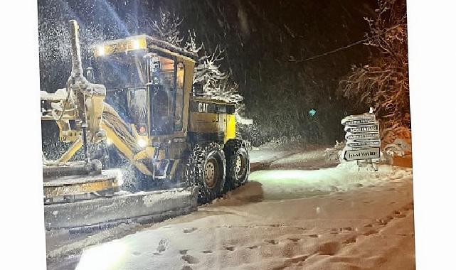 Kocaeli Büyükşehir’den kar teyakkuzu