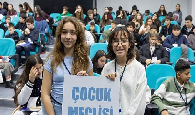 Konak’ın Çocuk Meclisi’nde seçim heyecanı
