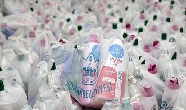 Konak’tan gereksinim sahiplerine paklık ve hijyen materyali dayanağı