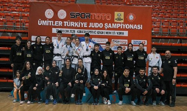Konya Büyükşehir Ümitler Judo Kadrosu Türkiye İkincisi Oldu