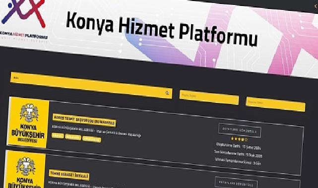 Konya Büyükşehir’den Dijital Dönüşümde Yeni Bir Adım Daha