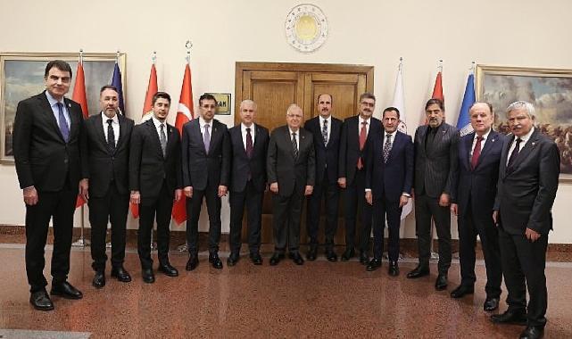 Konya Heyetinden Milli Savunma Bakanı Yaşar Güler’e Ziyaret