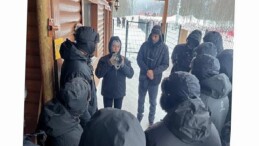 Kuzuyayla’da kış tatbikatı