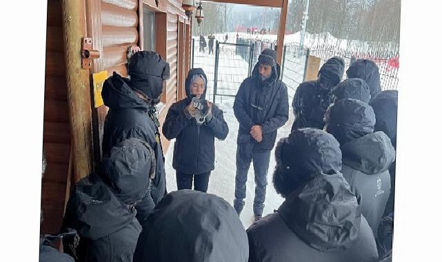 Kuzuyayla’da kış tatbikatı