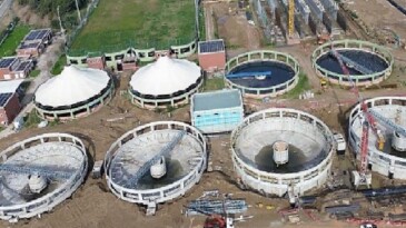 Lara Atıksu Arıtma Tesisi’nde çalışmalar süratle devam ediyor