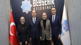 Lider Altay Beyşehir ve Derebucak Belediyelerini Ziyaret Etti
