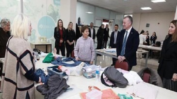 Lider Büyükakın’dan KO-MEK’e ziyaret