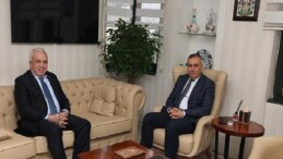 Lider Şadi Özdemir’den Vilayet Ulusal Eğitim Müdürü Gürhan Çokgezer’e ziyaret