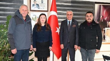 Lider Uğurlu’dan, Lider Topaloğlu’na ziyaret