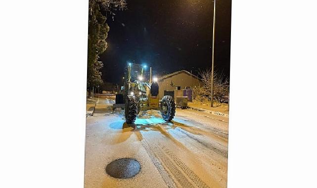 Malkara Belediyesi Karla Çabada Teyakkuzda