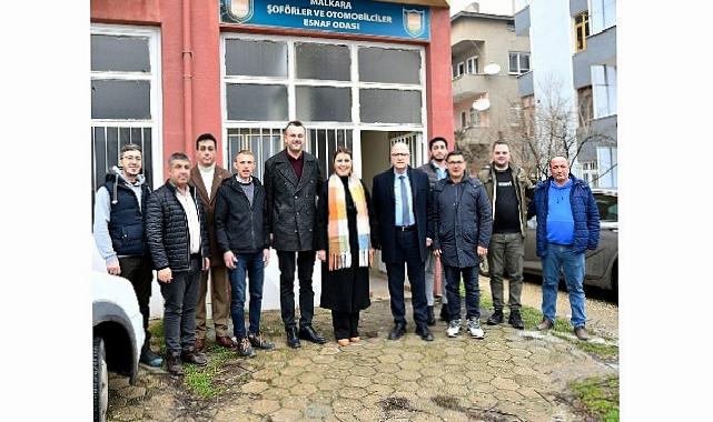 Malkara Sürücüler ve Arabacılar Esnaf Odası’na “Hayırlı Olsun” Ziyareti