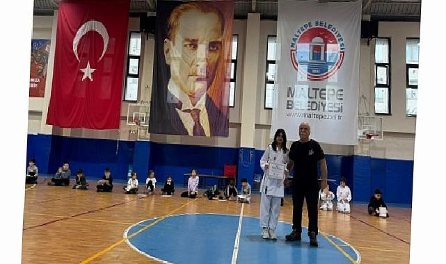 Maltepe belediyesi karate kursu tamamlandı