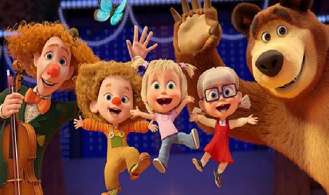 ‘Maşa ile Koca Ayı’ 16 Ocak’ta animasyon severleri ‘Mucize Parkı’na bekliyor