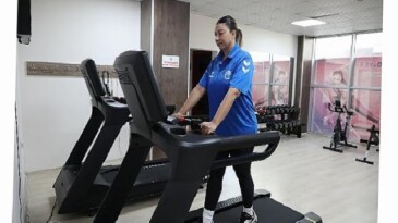Menderes Belediyesi’nden Bayanlara Müjde; Fitness Salonu Yenilendi