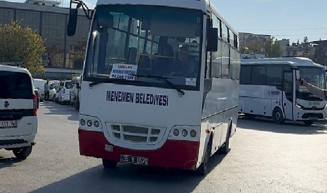 Menemen’de ulaşımın yıldızı fiyatsız ring servisler