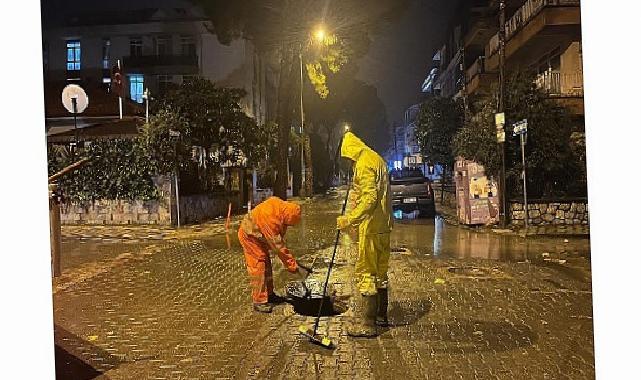 Milas Belediyesi Takımları Gece Boyunca Alandaydı
