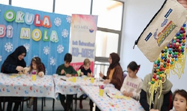 Minik KO-MEK’liler “Okula Bi’ Mola”da buluştu