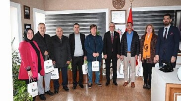 Muhtarlardan Lider Topaloğlu’na ziyaret