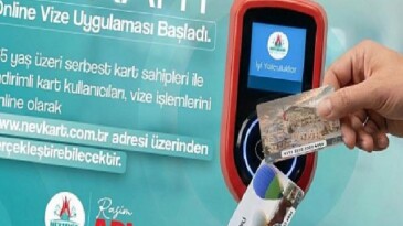 NEVKART Online Vize Uygulaması Başladı