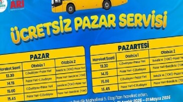 Nevşehir’de Fiyatsız Pazar Servisi Uygulamasında Güncelleme