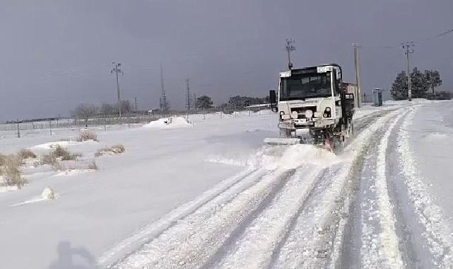 Osmangazi’nin Yüksek Kısımlarında Kar Nöbeti