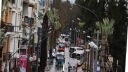 Özmen Caddesi’nde yeni altyapı yağmur imtihanını geçti