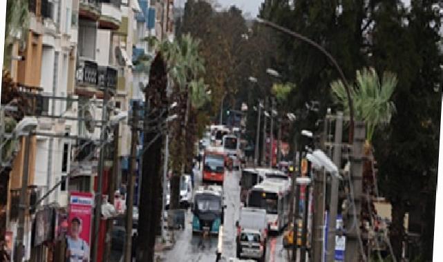 Özmen Caddesi’nde yeni altyapı yağmur imtihanını geçti