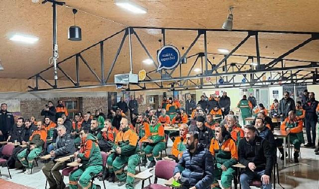 Paklık İşçilerine Yeni Yıl Ziyareti