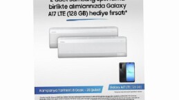 Samsung Split Klimalarda Galaxy A17 telefon fırsatı kampanyası!
