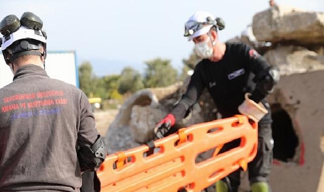 Seferihisar Arama Kurtarma (SAK) grubu afetlere karşı hazırlıklarını aralıksız sürdürüyor