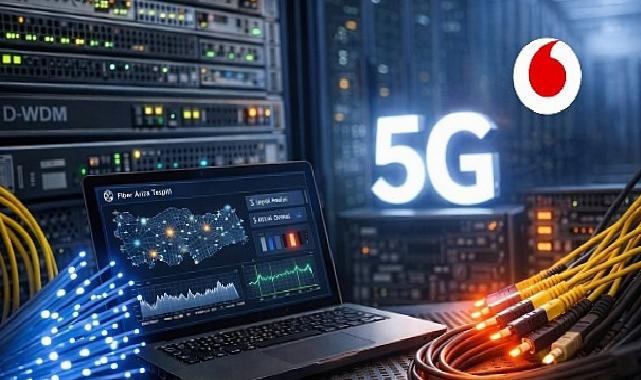 Vodafone’dan 5G Yolunda Fiber Optik Omurga Şebeke Operasyonlarında Yapay Zekalı Yeni Adım