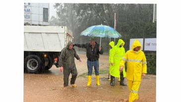 Yağışlar en çok Kemer’de