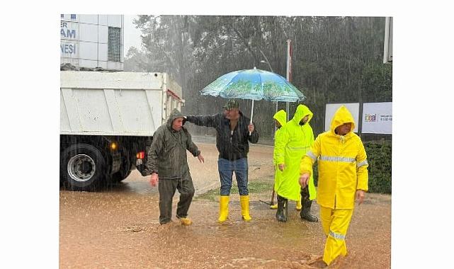 Yağışlar en çok Kemer’de