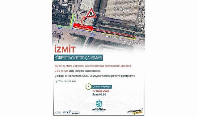 Yahyakaptan’ta trafik düzenlemesi